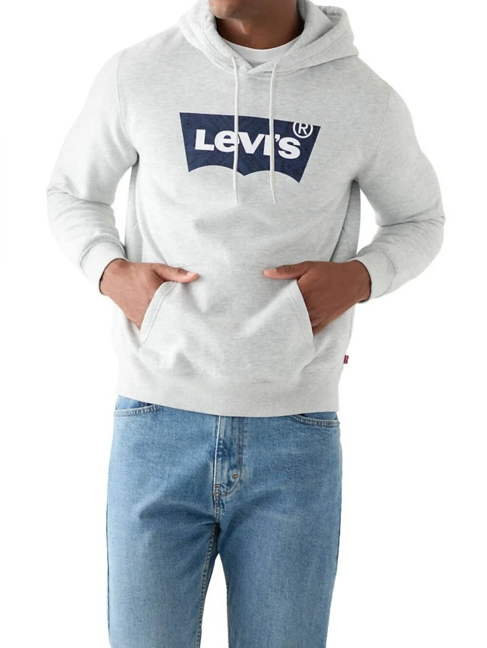 NWT Men's Levi's Batwing Graphic Long Sleeve Hoodie Size XL